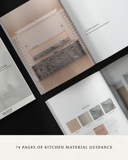 KITCHEN MATERIAL PALETTES Digital Guide
