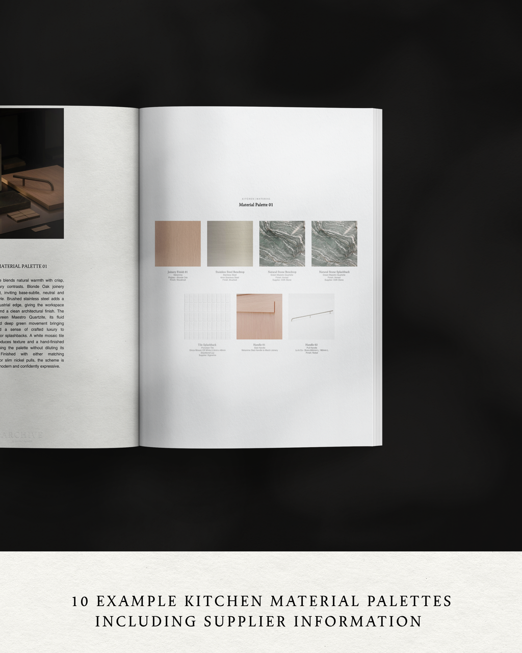 KITCHEN | MATERIAL PALETTES