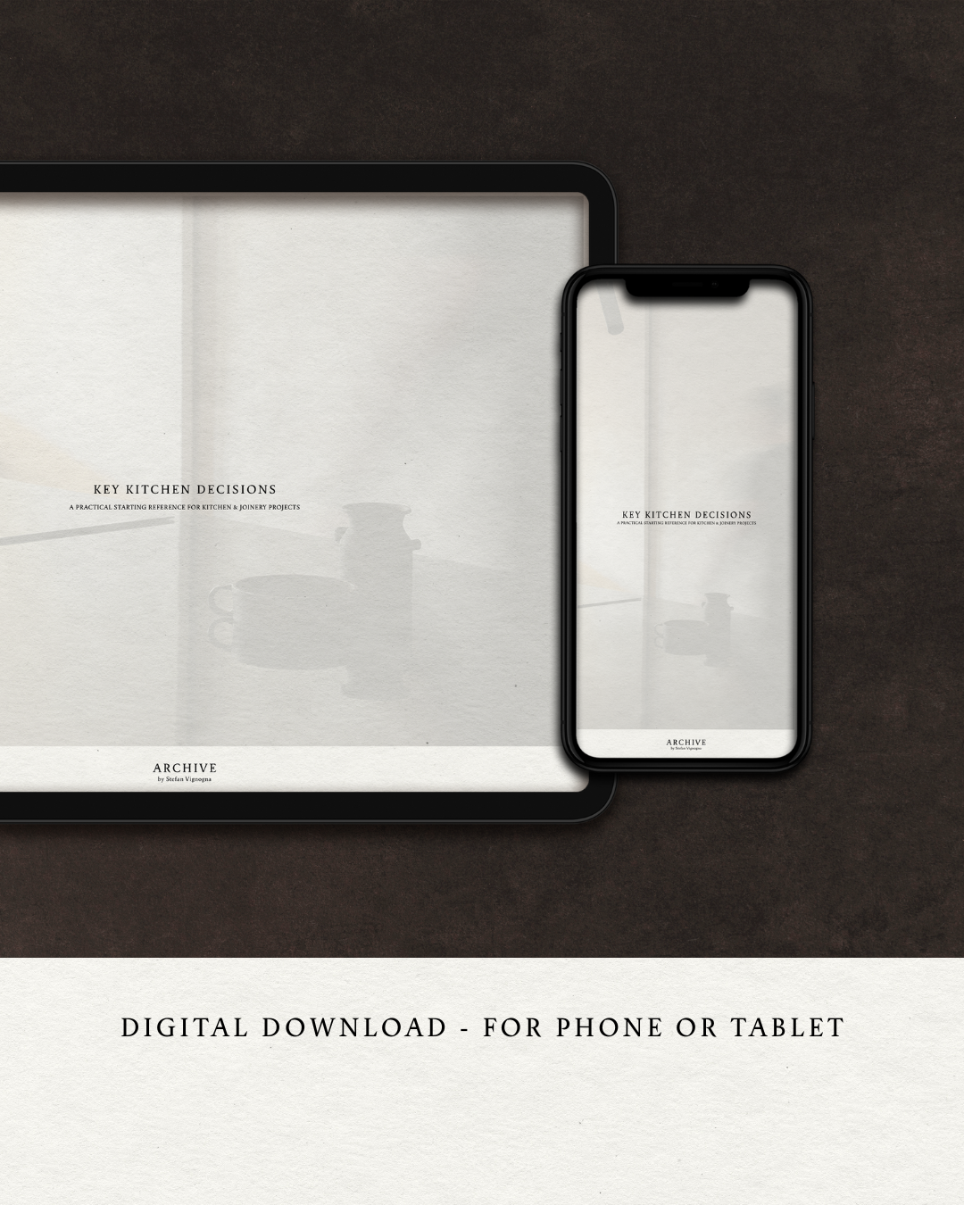 KEY KITCHEN DECISIONS